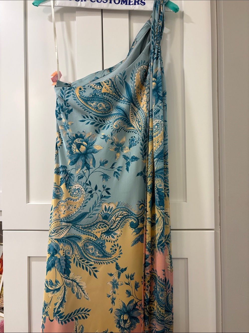 Wani One-Shoulder Floral Maxi Dress - Multi - Picture 12 of 16